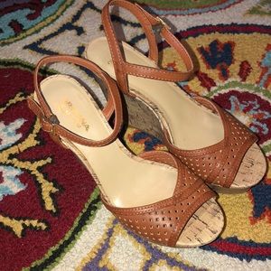 Cute cork wedges